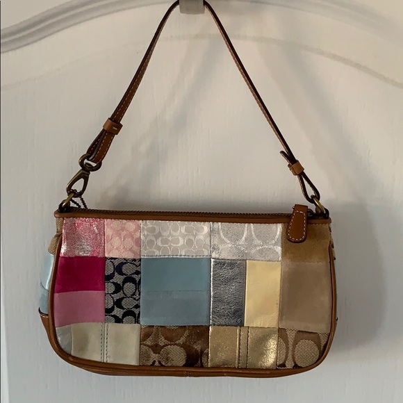 COACH Rare Patchwork Mini Purse - Picture 6 of 16